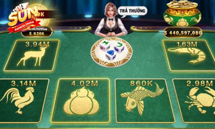 Bầu cua tại Sunwin thu hút nhiều người chơi tham gia