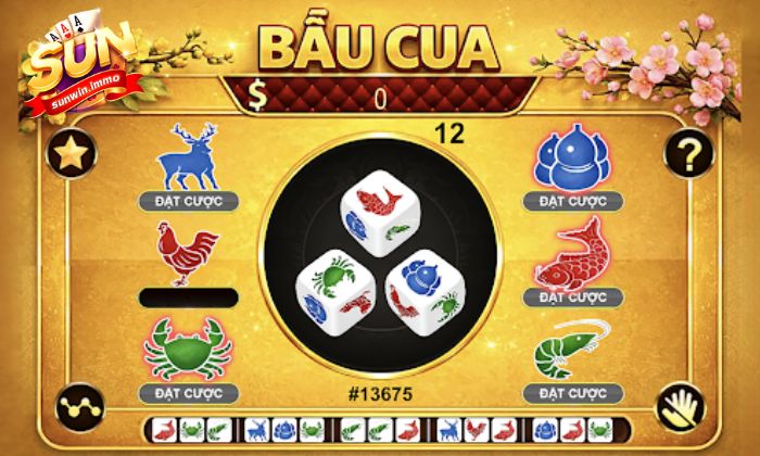 Luật chơi bầu cua tại Sunwin dễ hiểu, dễ chơi