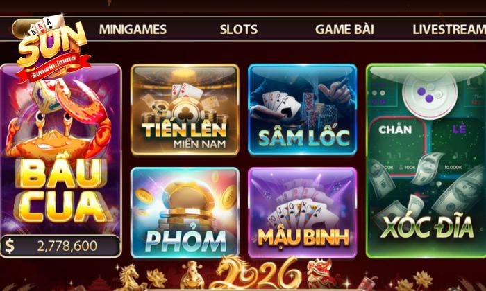Sâm Sunwin Sâm tại Sunwin có nhiều ưu điểm nổi bật hấp dẫn đông đảo người chơi