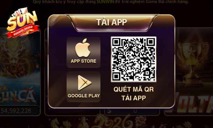 Tải app Sunwin Tải app Sunwin ngay về máy bằng mã QR