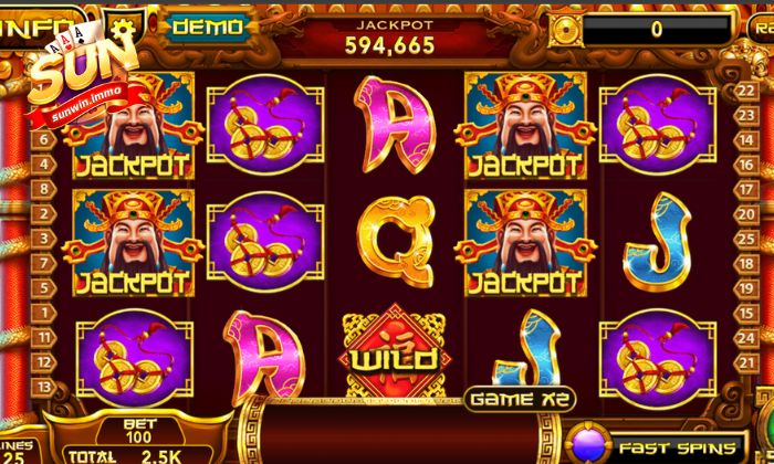 Giao diện game Thần Tài Sunwin bắt mắt và cuốn hút