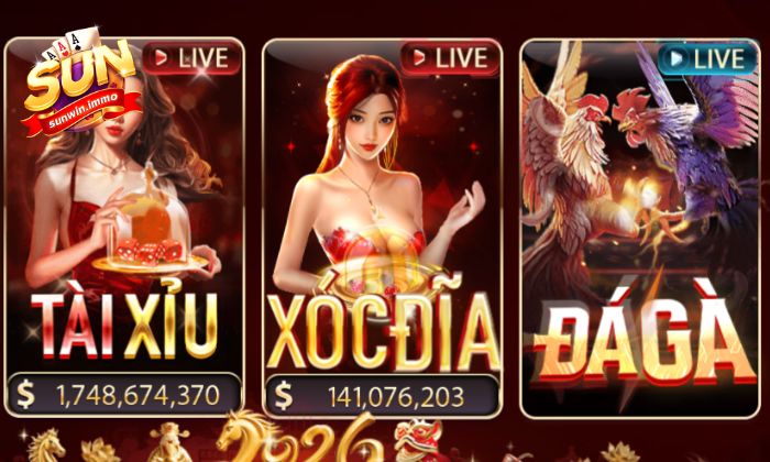 Giao diện game xóc đĩa tại Sunwin rất sắc nét, âm thanh chân thực